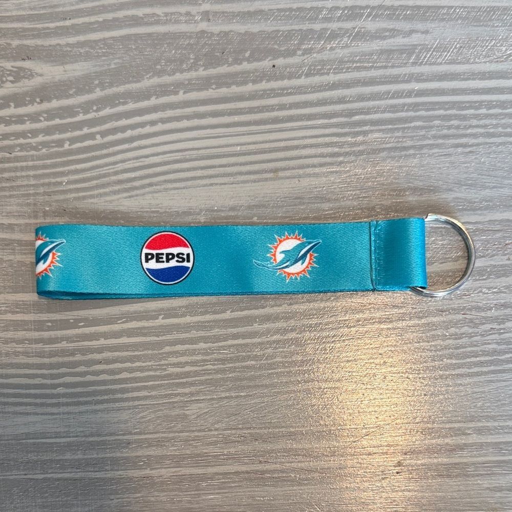 NFL miami dolphins and pepsi Key Holder with Logo
